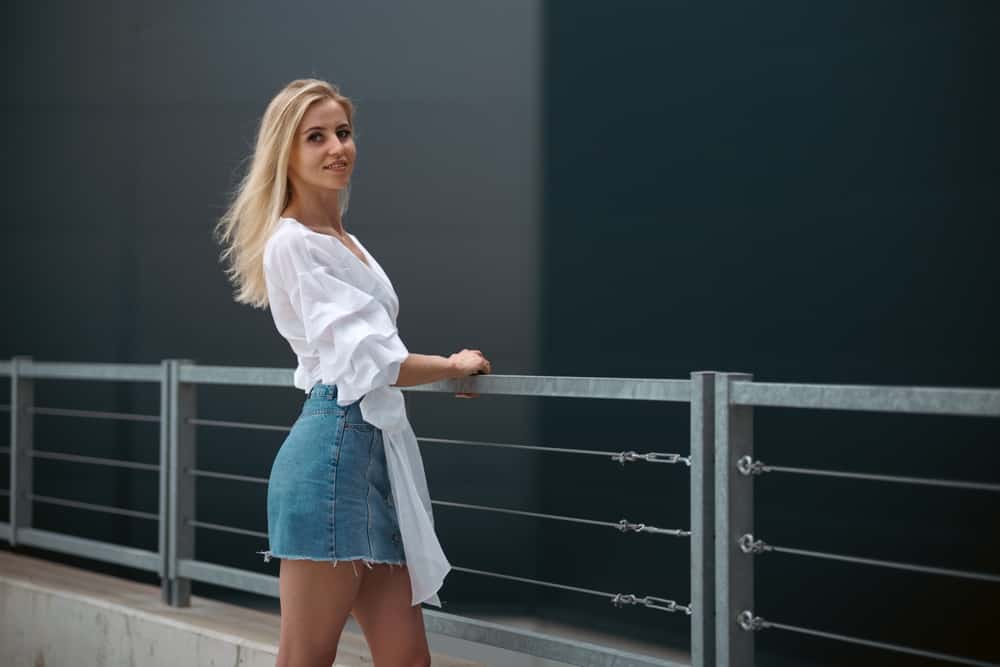 Jean Skirt outfit