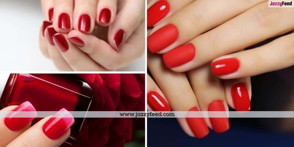 Red Nails Designs